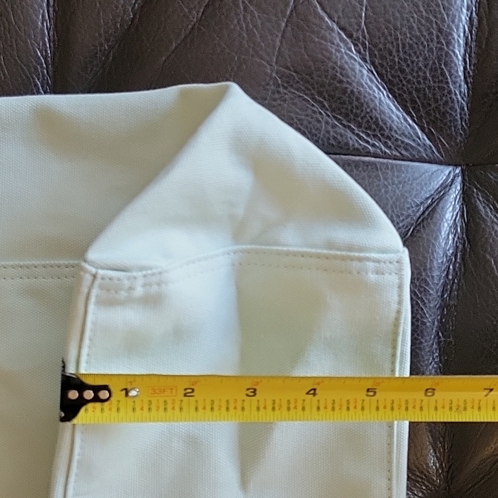 Mint canvas tote - Picture 8 of 10
